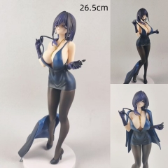 国产美少女 横山石见 周边黑礼服原画 1/6手办 高26.5 一箱30个