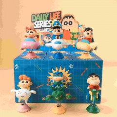 6款二代动感小新盲盒7.5-9cm