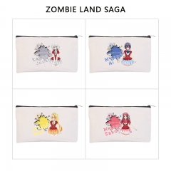 7 Styles ZOMBIE LAND SAGA Cartoon Anime Canvas Pencil Bag