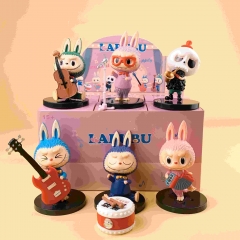 "6款摇滚拉布布盲盒 （专属彩盒）"8.5cm