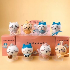 8PCS/SET 8.2cm Chiikawa Cartoon Mystery Blind Box Anime PVC Figure Toy