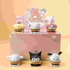 6款汉堡三丽鸥盲盒4.5cm