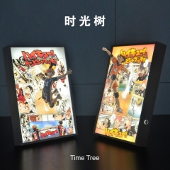 带电)排球少年日向木兔黑尾铁朗动漫3D立体装饰画二次元周边创意礼物