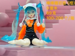 棒棒糖初音(橙 9厘米 89克100-200个/箱