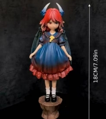 生气龙女康娜美少女光魇双生小林GK女仆动漫周边手办摆件18cm