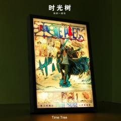 带电)海贼王黑胡子青雉二次元冲出动漫3D立体灯光画装饰画送朋友礼物