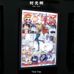 带电)海贼王娜美二次元冲出动漫3D立体灯光画装饰画送朋友生日礼物