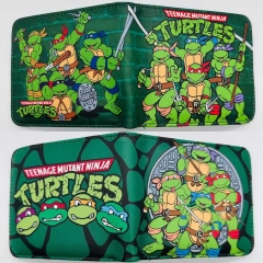 2 Styles Teenage Mutant Ninja Turtles Cartoon Purse Anime Short Wallet