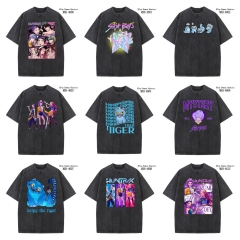 48 Styles K-Pop: Demon Hunters Cartoon Pattern Anime T-shirt