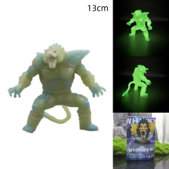 夜光大猿贝吉塔 材质：PVC 高度：13CM 重量：0.25kg 彩盒尺寸：9*12*18cm 装箱：100个/箱