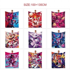 11 Styles 100*135CM Hazbin Hotel Cartoon Anime Summer Quilt