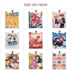 10 Styles 100*135CM Card Captor Sakura Cartoon Anime Summer Quilt