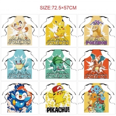12 Styles Pokemon Cartoon Household Anime Apron