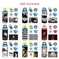 9 Styles 350ML Death Note Cartoon Pattern 304 Stainless Steel Anime Thermos Cup/Vacuum Cup