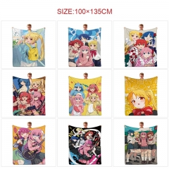 11 Styles 100*135CM Bocchi the Rock! Cartoon Anime Summer Quilt