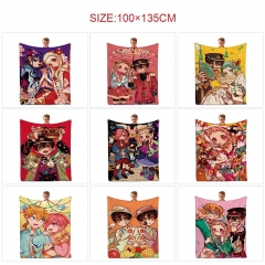 10 Styles 100*135CM Toilet-Bound Hanako-kun Cartoon Anime Summer Quilt