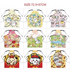 12 Styles Chiikawa Cartoon Household Anime Apron
