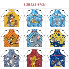 10 Styles Tom and Jerry Cartoon Household Anime Apron