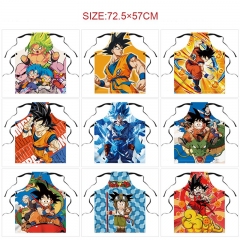 10 Styles Dragon Ball Z Cartoon Household Anime Apron