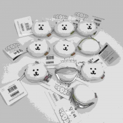 10pcs/set 6*8CM Chiikawa Cartoon Anime Plush Coin Purse