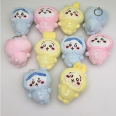 10pcs/set 11CM Chiikawa Cartoon Anime Plush Toy Pendant