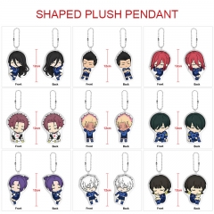 10 Styles Blue Lock Cartoon Anime Plush Toy Pendent