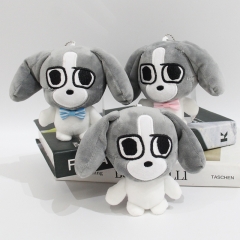 2 Styles 12*10*6CM Cute Dog Cartoon Anime Plush Toy Doll