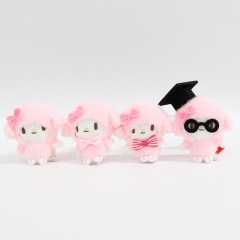 2 Styles 9*7*4CM Sanrio Cartoon Anime Plush Toy Doll