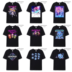 48 Styles K-Pop: Demon Hunters Cartoon Pattern Anime T-shirt