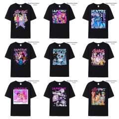 48 Styles K-Pop: Demon Hunters Cartoon Pattern Anime T-shirt