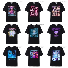 48 Styles K-Pop: Demon Hunters Cartoon Pattern Anime T-shirt