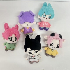 5 Styles 10cm K-Pop: Demon Hunters Cartoon Anime Plush Toy Doll