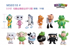 3.5寸 Q版山海经公仔12款 装箱:50套