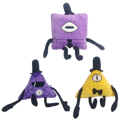 3 Styles 28cm Gravity falls Square Bill Cartoon Anime Plush Toy Doll
