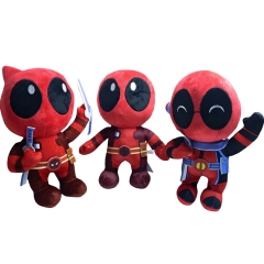 3 Styles 30cm Deadpool Cartoon Anime Plush Toy Doll