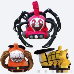 Choo-ChooCharlesPlush查尔斯小火车游戏毛绒玩具公仔跨境玩具