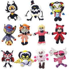 跨境热销地狱客栈Hazbin Hotel节日礼物极恶老大动画小丑毛绒玩具