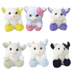 20cm新品玩具奶牛Belle草莓公仔奶牛毛绒玩具Cow可爱粉色跨境Stra
