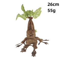亚马逊热销哈利波特 Mandrake 曼德拉草毛绒玩具公仔玩偶娃娃树精