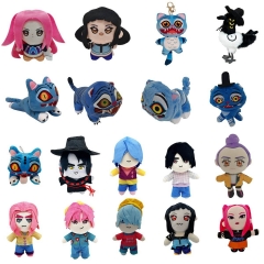 跨境新k-pop demon hunters plush 猎魔女团动漫老虎玩偶毛绒玩具