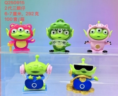 5款一套 2代 三眼仔 套装 袋装手办 高6-7cm 一箱100套