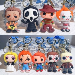 14 Styles Child's Play Cartoon Anime Plastic Figure Keychain