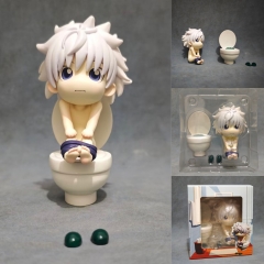 全职猎人 磁吸奇犽 马桶 场景 拖鞋 GK 手办摆件 产品名称:马桶奇犽 :12CM 178G 70 个/箱