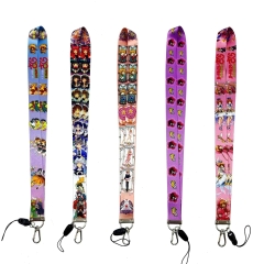 5 Styles Card Captor Sakura Cartoon Anime Phone Strap Lanyard