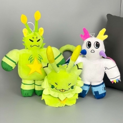 跨境热卖Regretevator Gnarpy Plush绿色瞌睡猫毛绒玩偶公仔现货