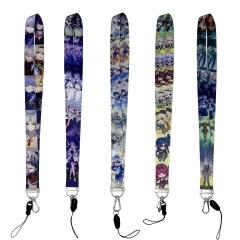 5 Styles Honkai: Star Rail Cartoon Anime Phone Strap Lanyard