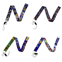 5 Styles Sonic the Hedgehog Cartoon Anime Phone Strap Lanyard