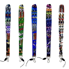 5 Styles Hunter×Hunter Cartoon Anime Phone Strap Lanyard