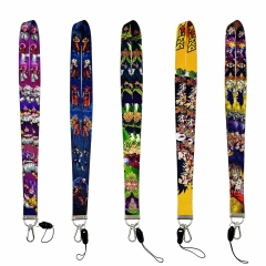 9 Styles Dragon Ball Z Cartoon Anime Phone Strap Lanyard