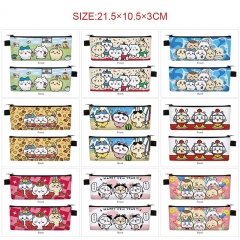 15 Styles Chiikawa Cartoon Anime PU Pencil Bag